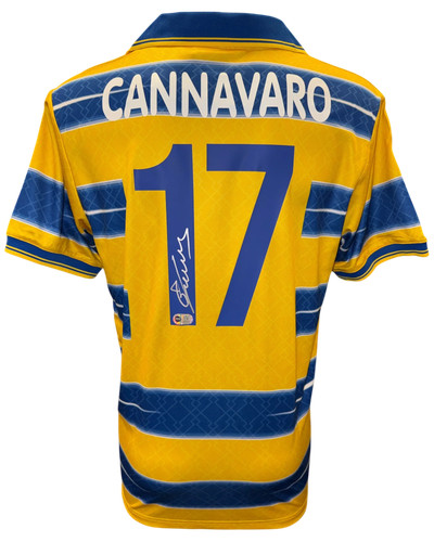 Fabio cannavaro signed parma - signed,