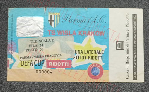Biglietto partita parma ts - partita,