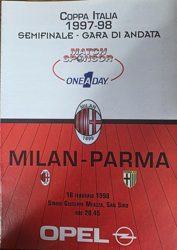 1998 programmi calcio - 1998/programmi, calcio/coppa
