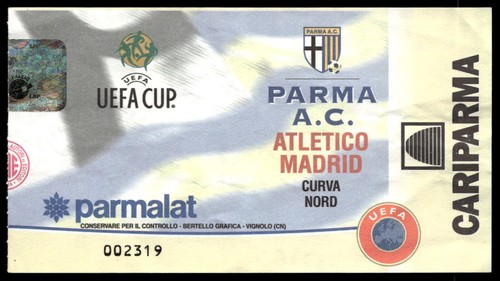 Biglietto 1998 parma - ac, vs