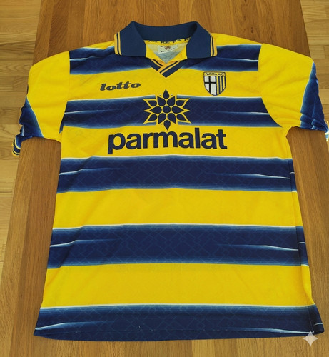 Maglia parma home 1998 99 - parma,